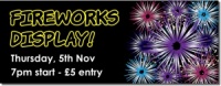 Firework Night Banner