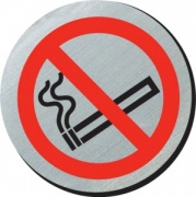 No Smoking Door Disc