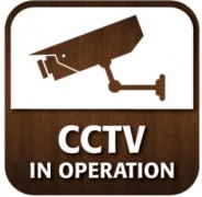 CCTV In Operation Window Sticker